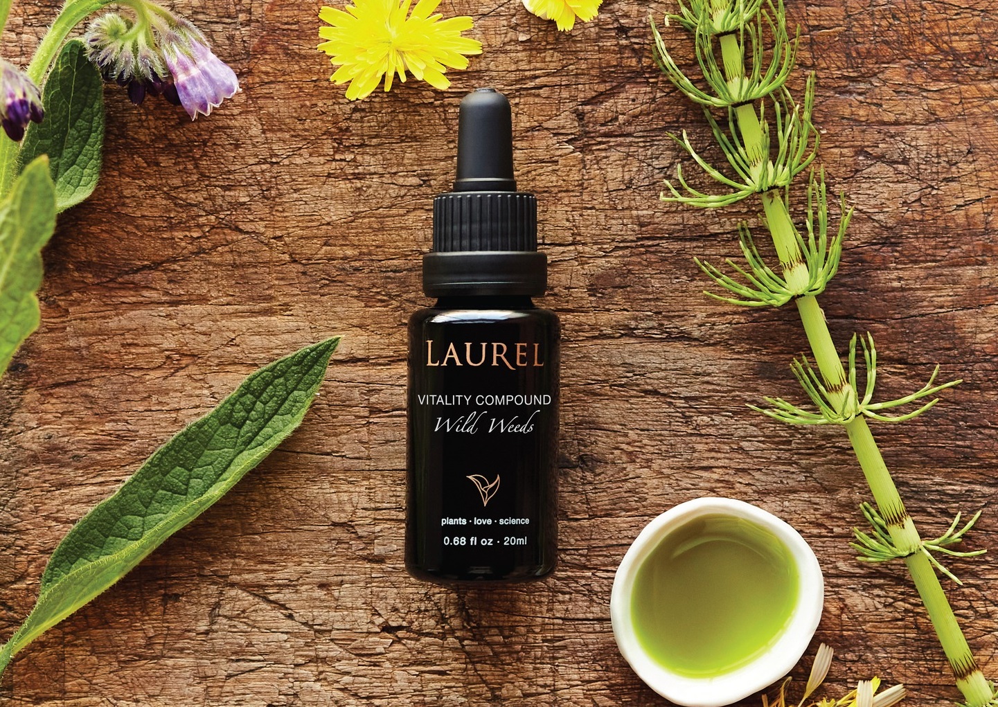 Laurel Skin Vitality Compound: Wild Weeds