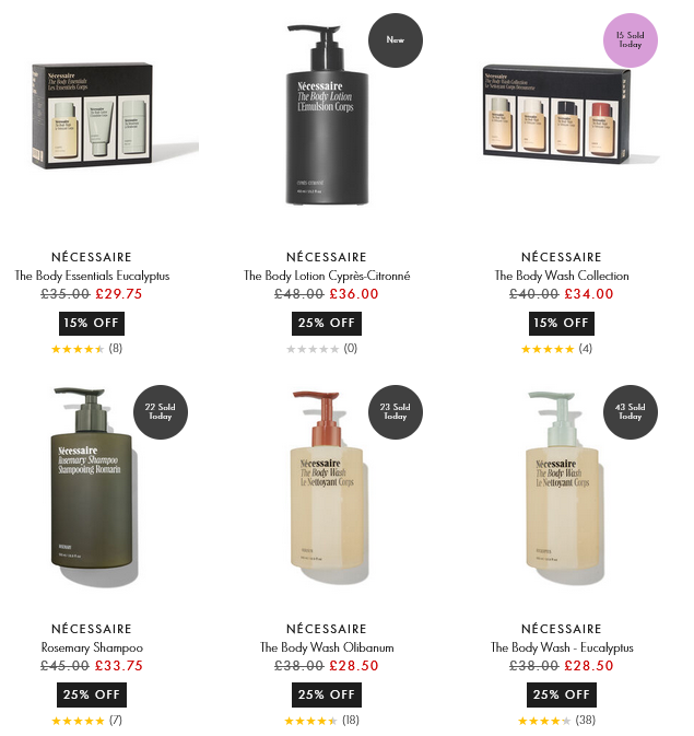 Up to 25% off Nécessaire at Space NK Up to 25% off Nécessaire at Space NK