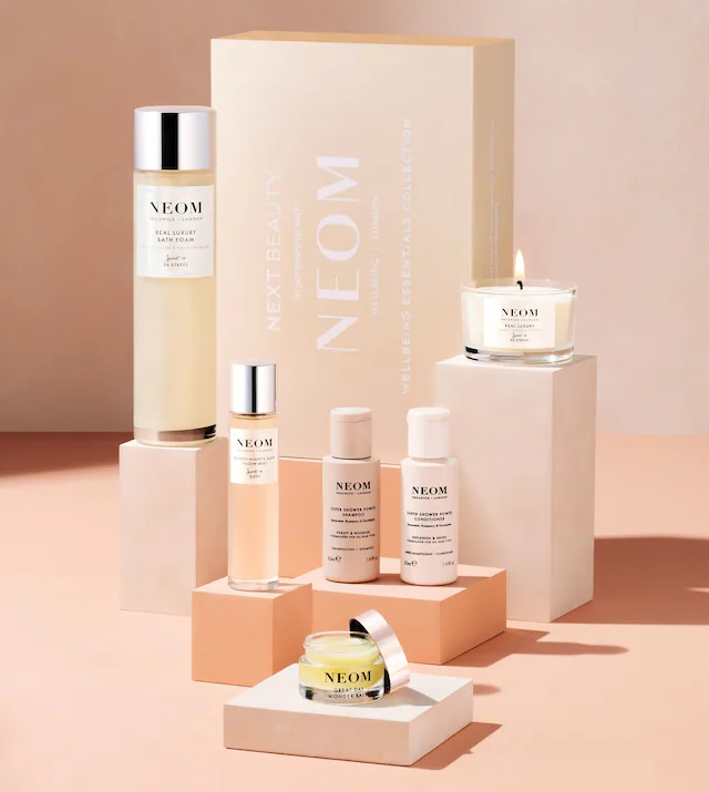 Next x Neom Wellbeing Essentials Collection Beauty Box 2025