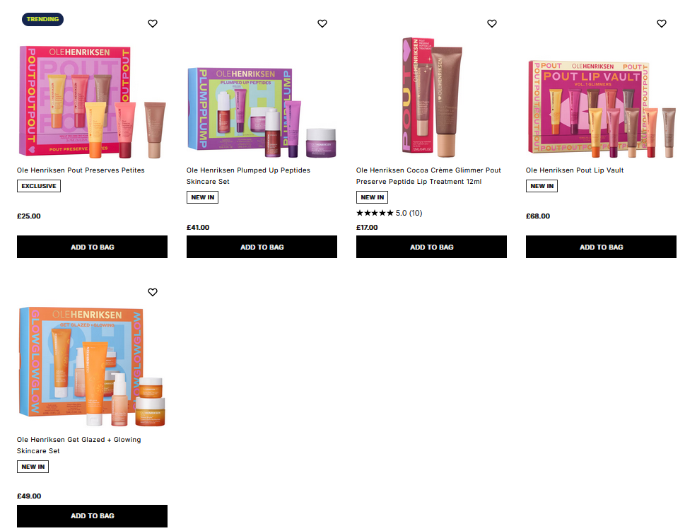 Ole Henriksen Holiday 2025 Gift Sets