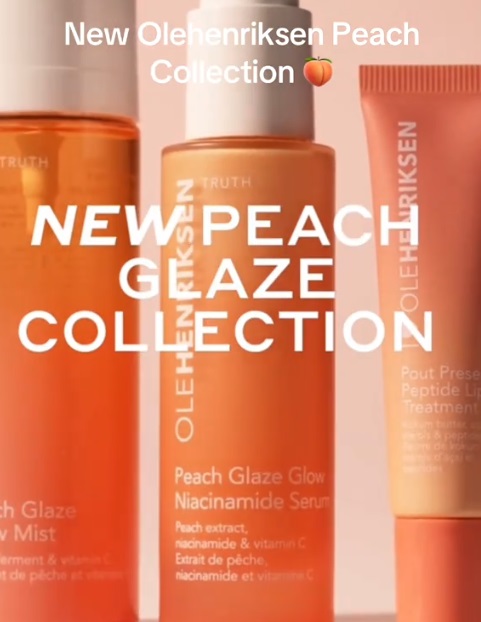 OLEHENRIKSEN Peach Glaze Collection OLEHENRIKSEN Peach Glaze Collection