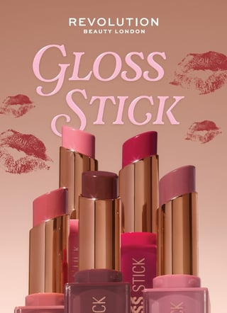 Revolution Pout Lip Gloss Stick Shimmer Revolution Pout Lip Gloss Stick Shimmer