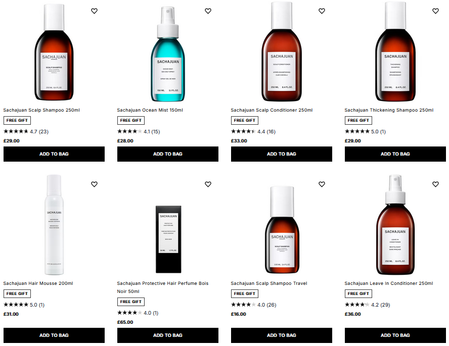 20% off Sachajuan at Cult Beauty 20% off Sachajuan at Cult Beauty