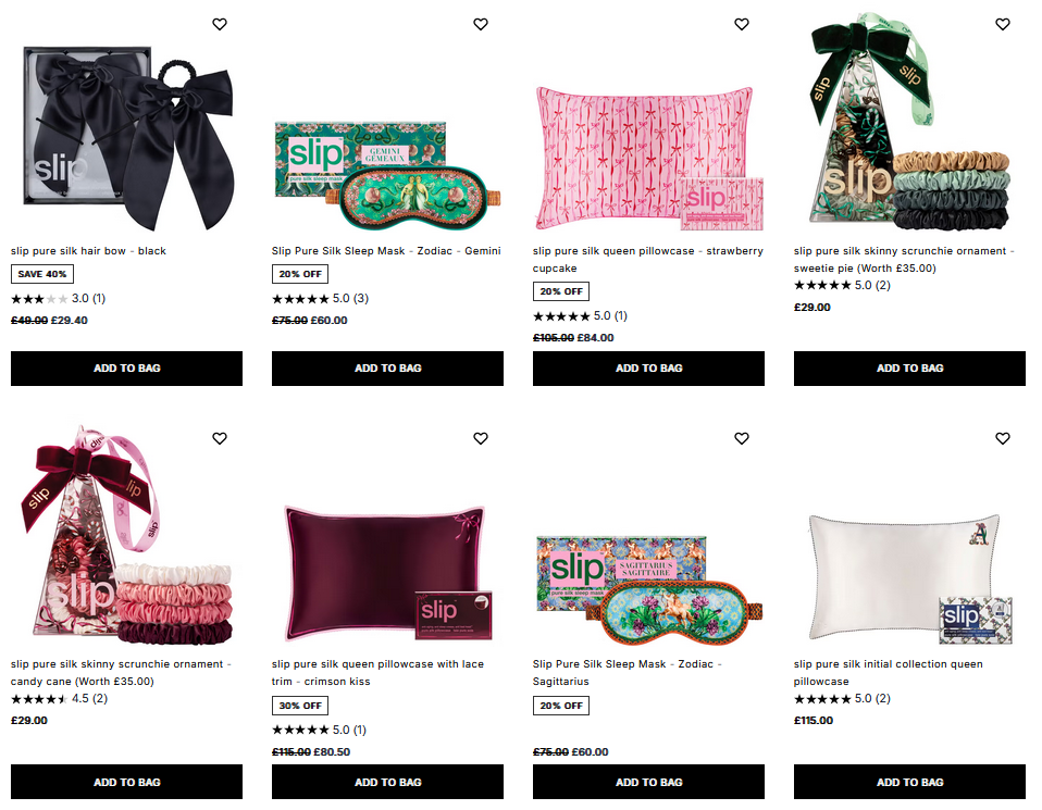 20% off Slip at Cult Beauty 20% off Slip at Cult Beauty