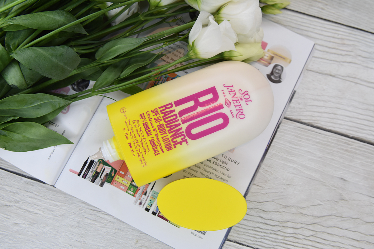 SDJ Rio Radiance Body Lotion SPF50 review 