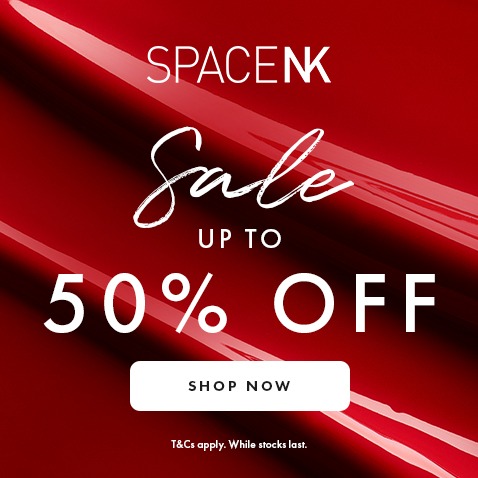 Up to 50% off sale at Space NK