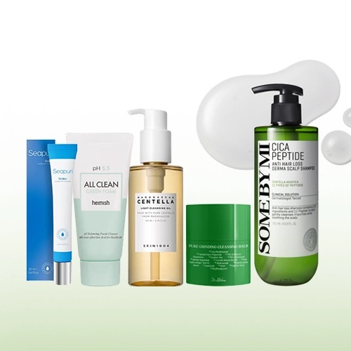 Stylekorean op Picks Cleanse & Hair Care Set