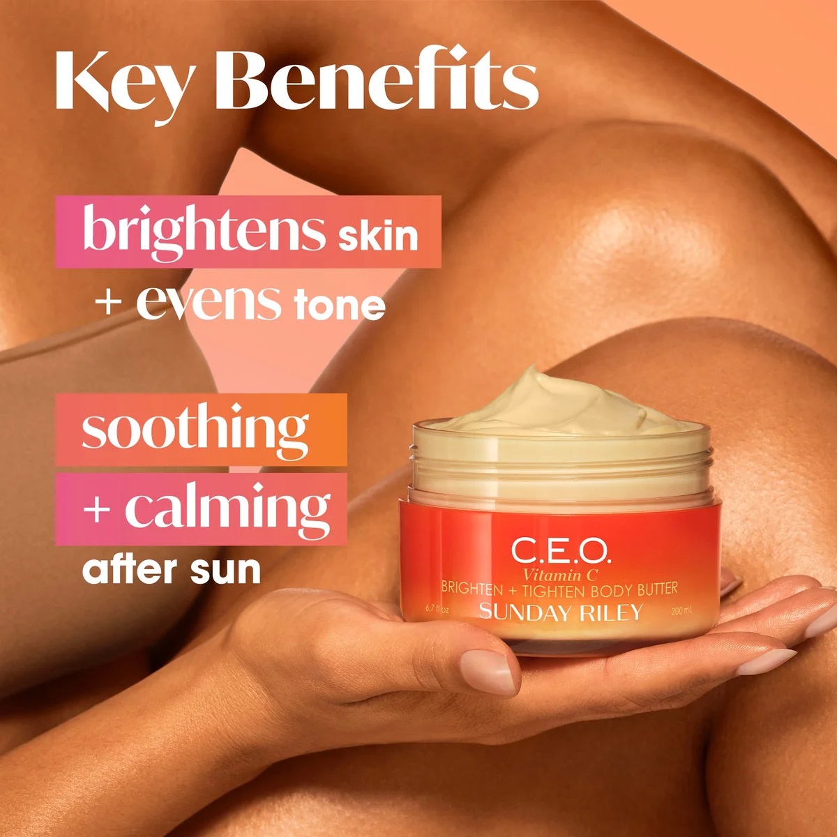Sunday Riley C.E.O. Vitamin C Brighten + Tighten Body Butter Sunday Riley C.E.O. Vitamin C Brighten + Tighten Body Butter