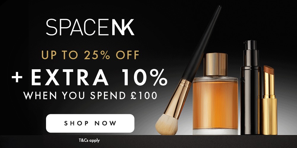 Up to 25% off sale at Space NK