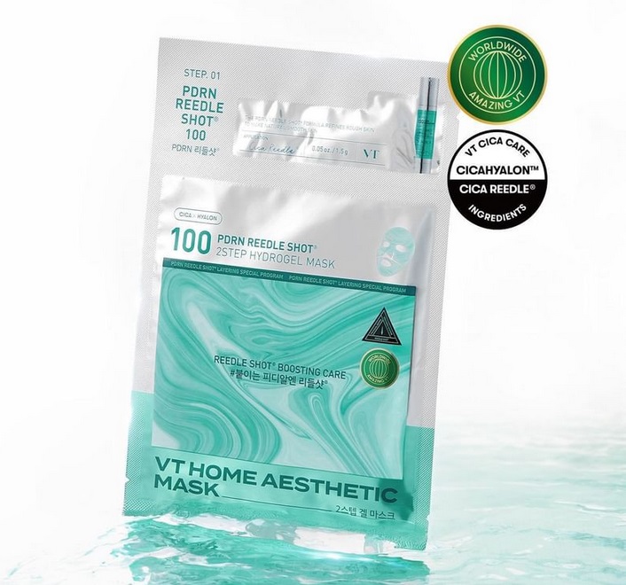 VT PDRN Reedle Shot 100 2Step Hydrogel Mask Set VT PDRN Reedle Shot 100 2Step Hydrogel Mask Set