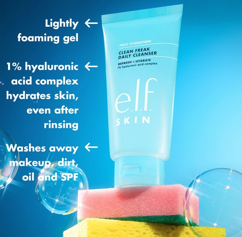 e.l.f. Cosmetics Holy Hydration! Clean Freak Daily Cleanser e.l.f. Cosmetics Holy Hydration! Clean Freak Daily Cleanser