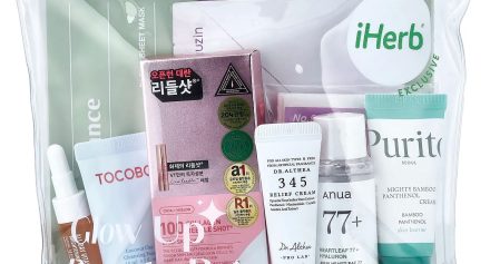 iHerb Korean Glow Up Beauty Bag 2025