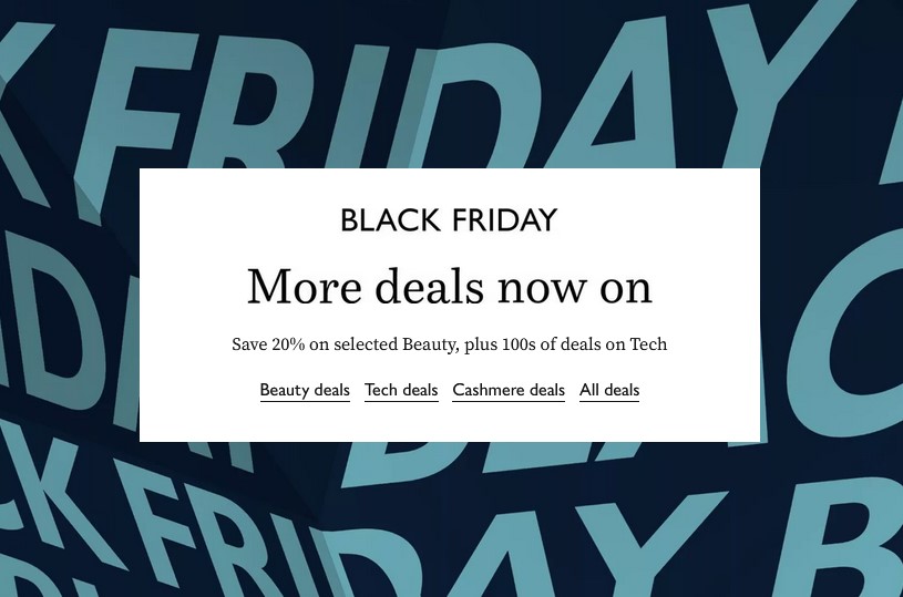 Black Friday Beauty & Fragrance Deals at John Lewis Black Friday Beauty & Fragrance Deals at John Lewis