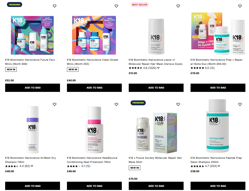 20% off K18 at Cult Beauty 20% off K18 at Cult Beauty