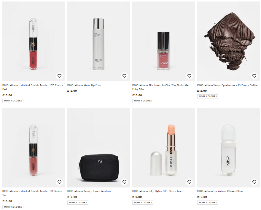 Kiko Milano has landed at ASOS Kiko Milano has landed at ASOS