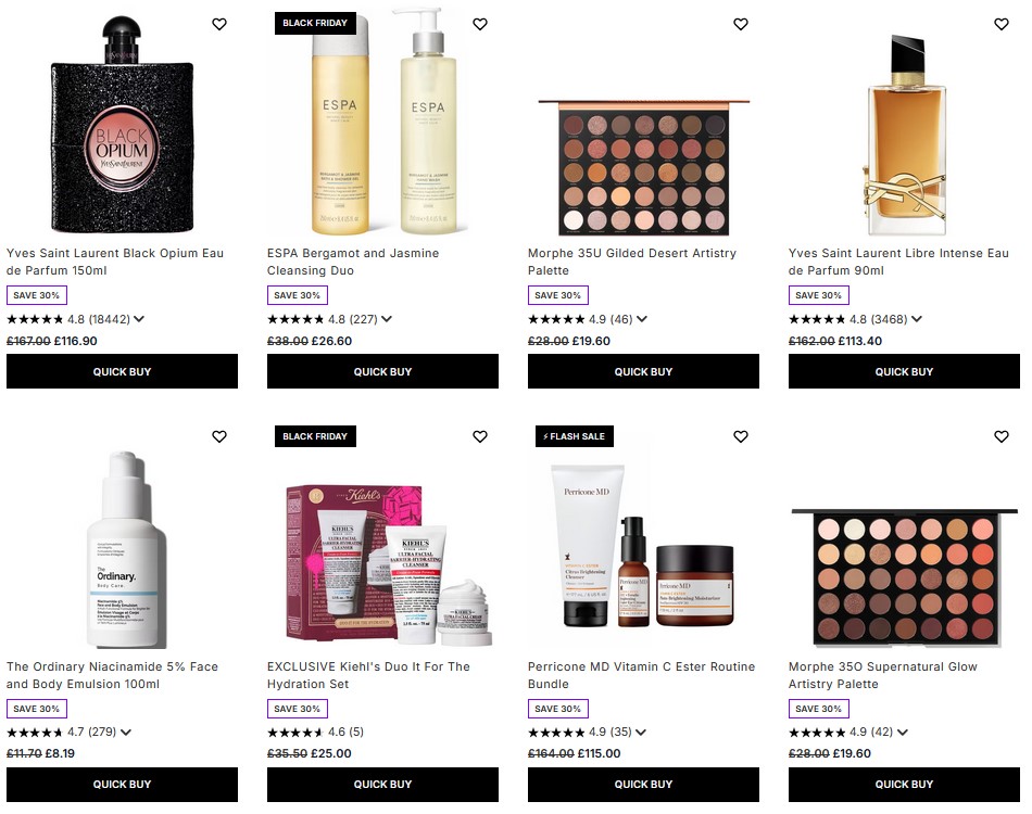 30% off selected at Lookfantastic 30% off selected at Lookfantastic