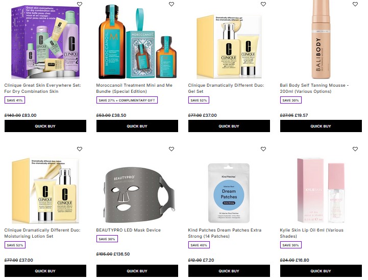Beauty Outlet at Lookfantastic: Up to 50% off Beauty Outlet at Lookfantastic: Up to 50% off