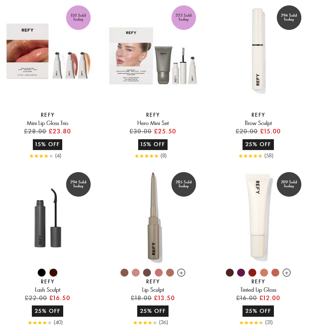 Up to 25% off REFY at Space NK Up to 25% off REFY at Space NK