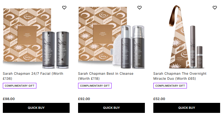 Sarah Chapman Holiday 2025 Gift Sets