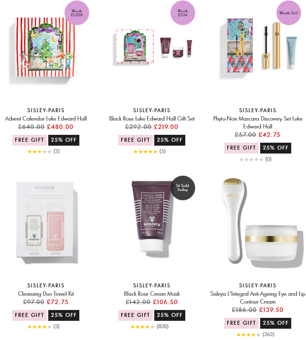 25% off Sisley at Space NK 25% off Sisley at Space NK