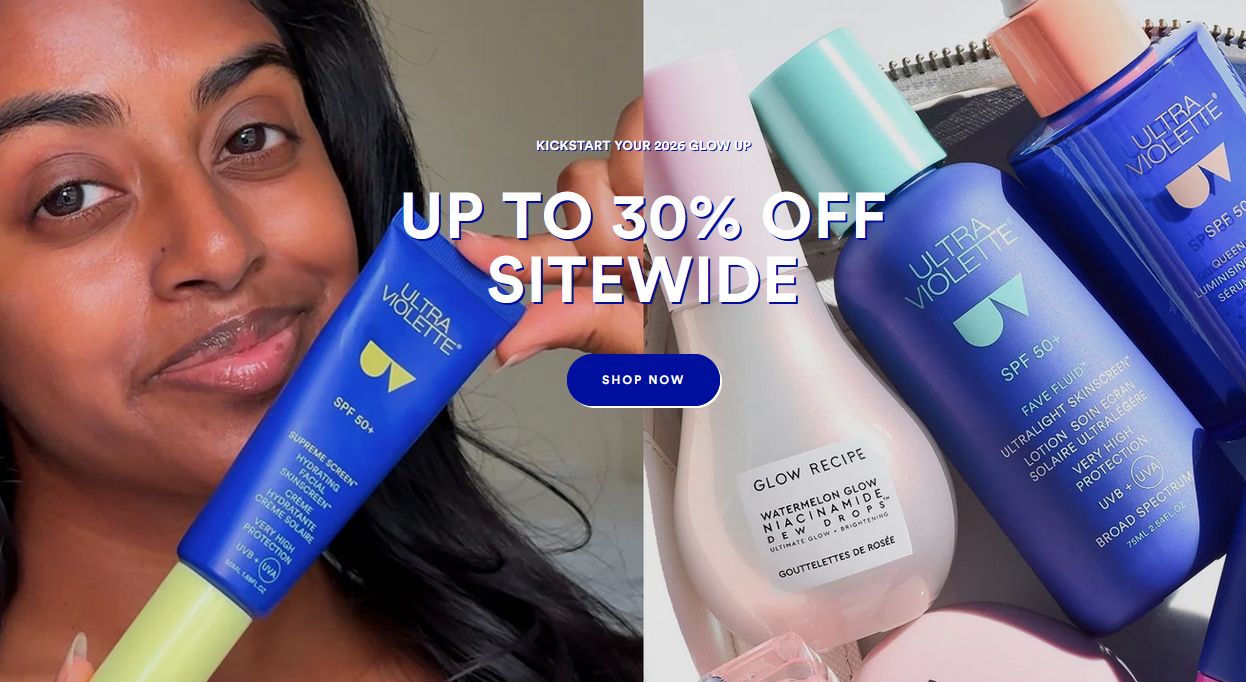 30% off sitewide at Ultra Violette 30% off sitewide at Ultra Violette