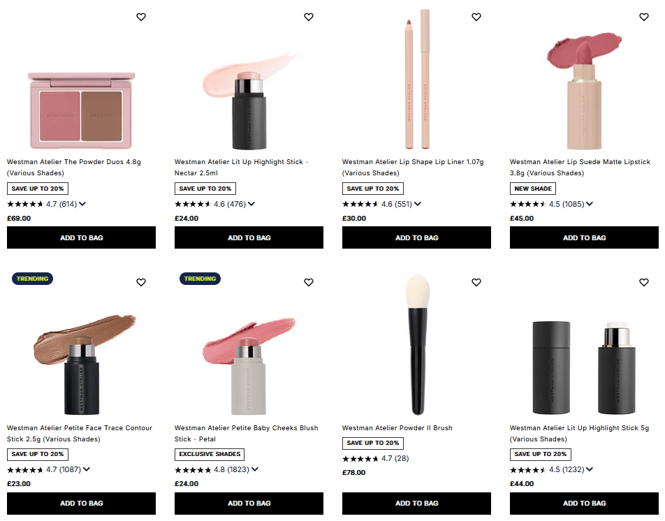 20% off Westman Atelier at Cult Beauty 20% off Westman Atelier at Cult Beauty