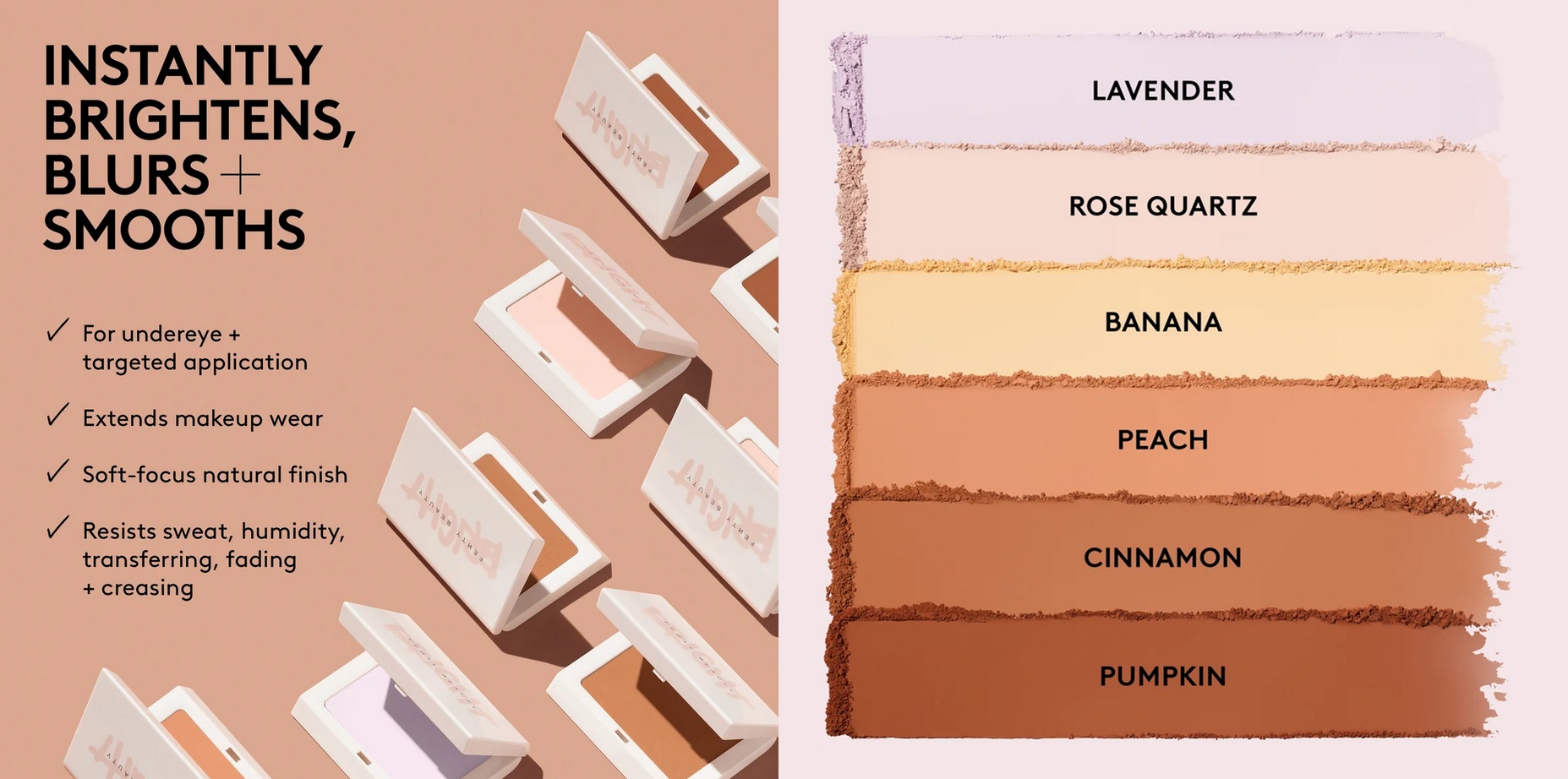 Fenty Beauty has released the Bright Fix Instant Brightening + Blurring Powder Fenty Beauty has released the Bright Fix Instant Brightening + Blurring Powder