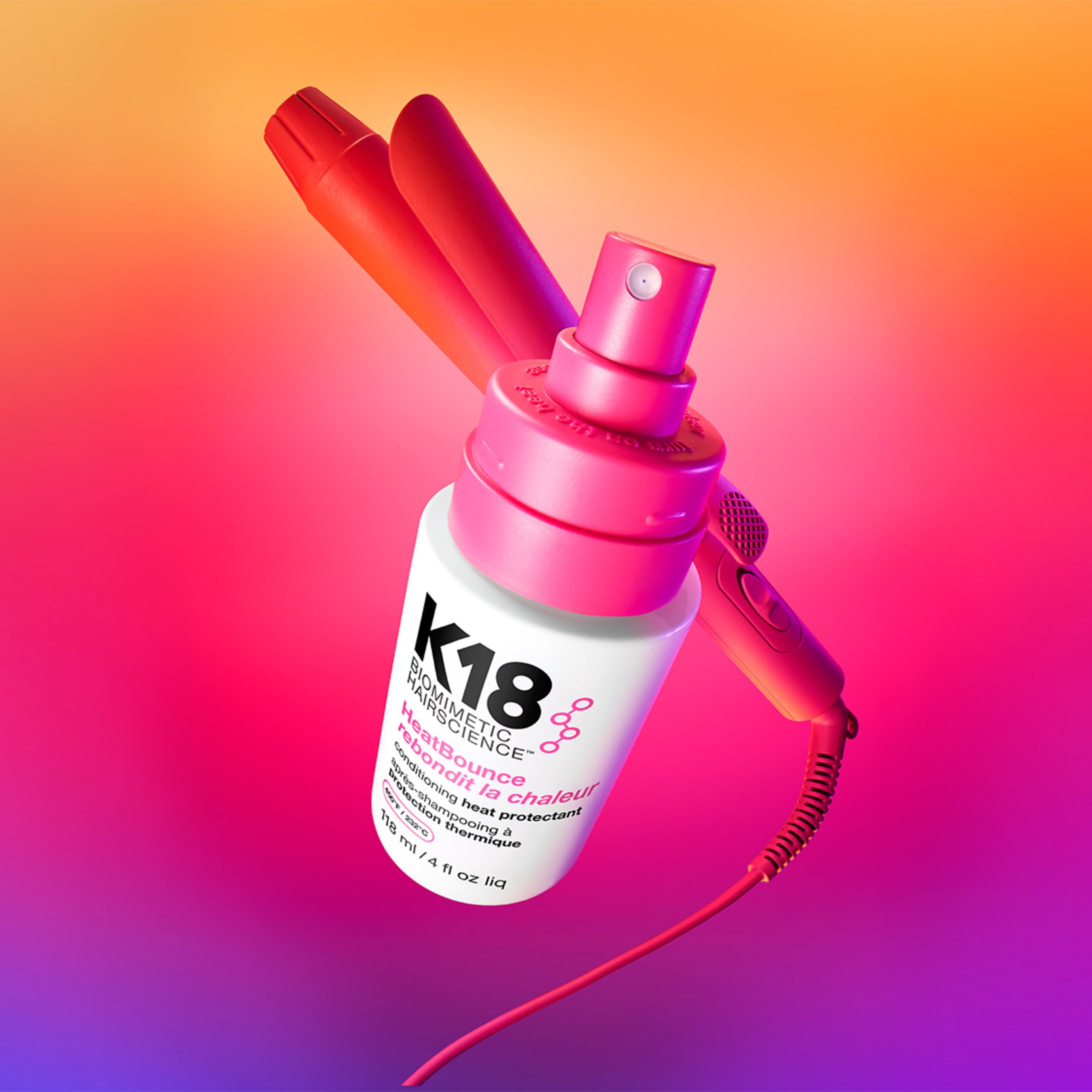 K18 HeatBounce™ Leave-In Conditioner Heat Protectant K18 HeatBounce™ Leave-In Conditioner Heat Protectant