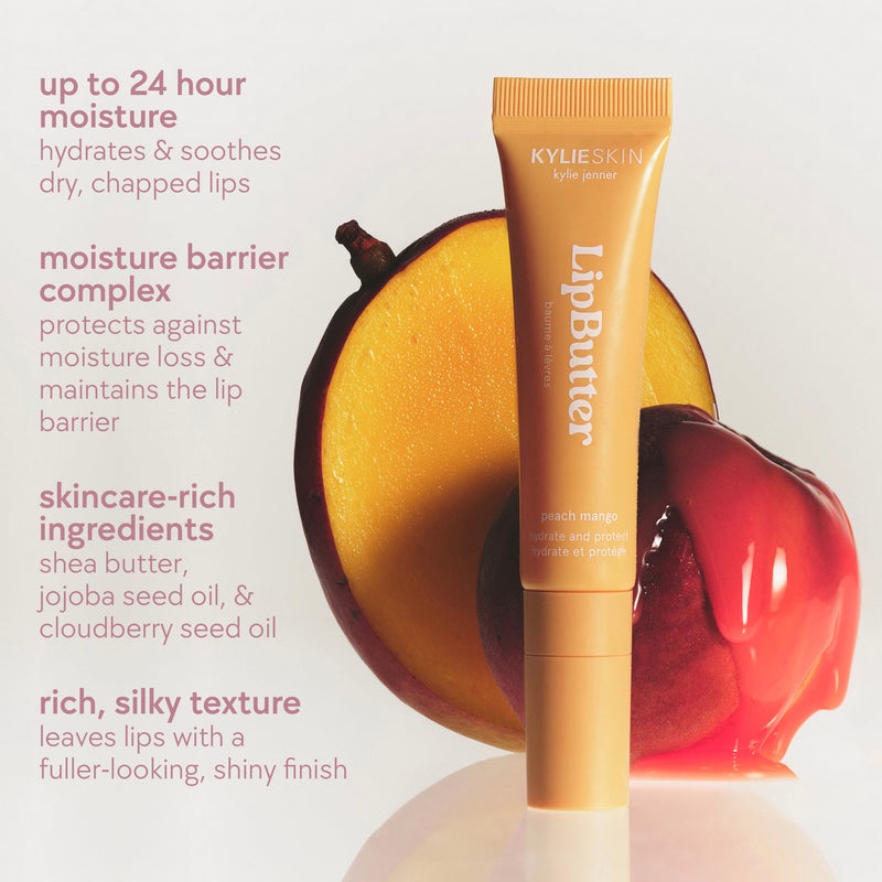 Kylie Skin has released the Lip Butter in Peach Mango Kylie Skin has released the Lip Butter in Peach Mango