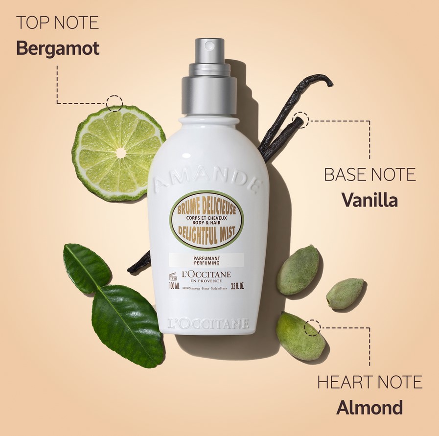 L'Occitane Almond Delightful Hair & Body Mist L'Occitane Almond Delightful Hair & Body Mist