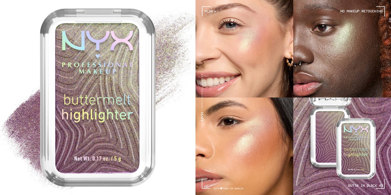 NYX Professional Makeup has released the Buttermelt Highlighter in Butta in Black NYX Professional Makeup has released the Buttermelt Highlighter in Butta in Black