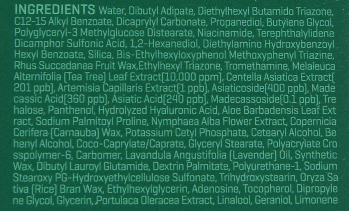 SOME BY MI Truecica Aqua Calming Sunscreen SPF 50