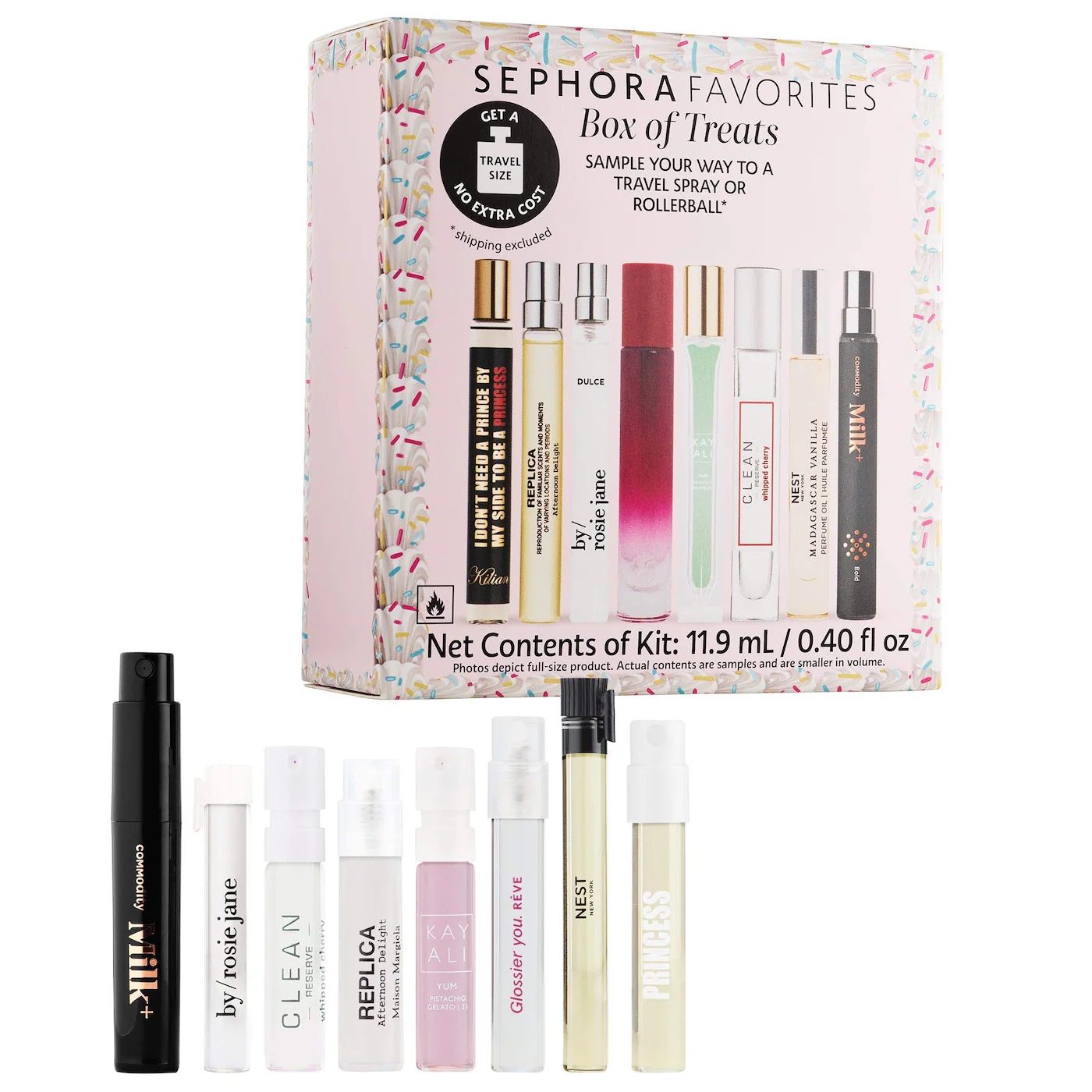 Sephora Favorites Box of Treats Mini Perfume Sampler Set with Redeemable Voucher