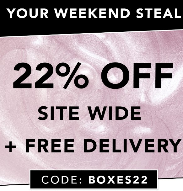 22% off sitewide at Latest in Beauty