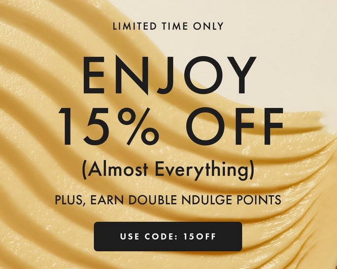 15% off (almost everything) at Space NK with code 15OFF