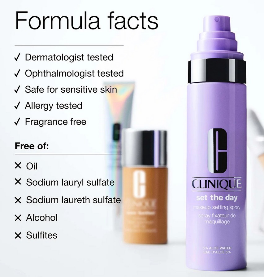 Clinique Set The Day Makeup Setting Spray Clinique Set The Day Makeup Setting Spray