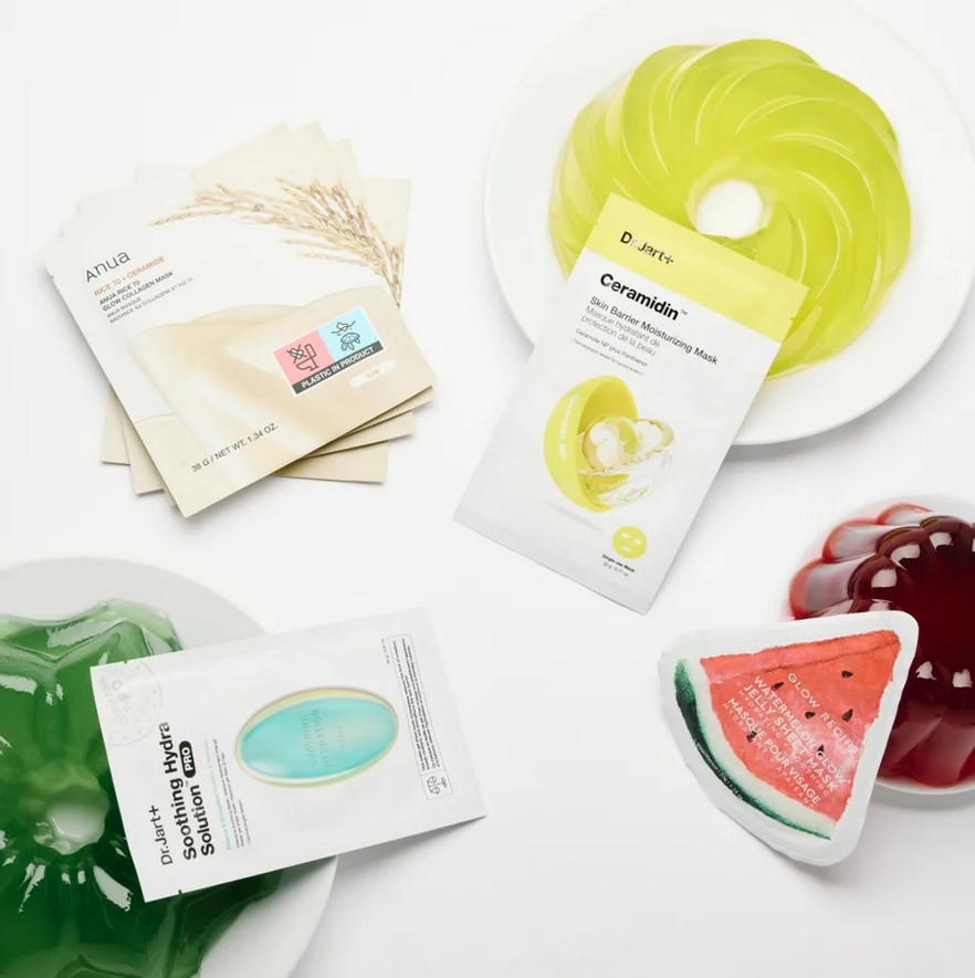 Cult Beauty Sheet Mask Korean Skincare Bundle