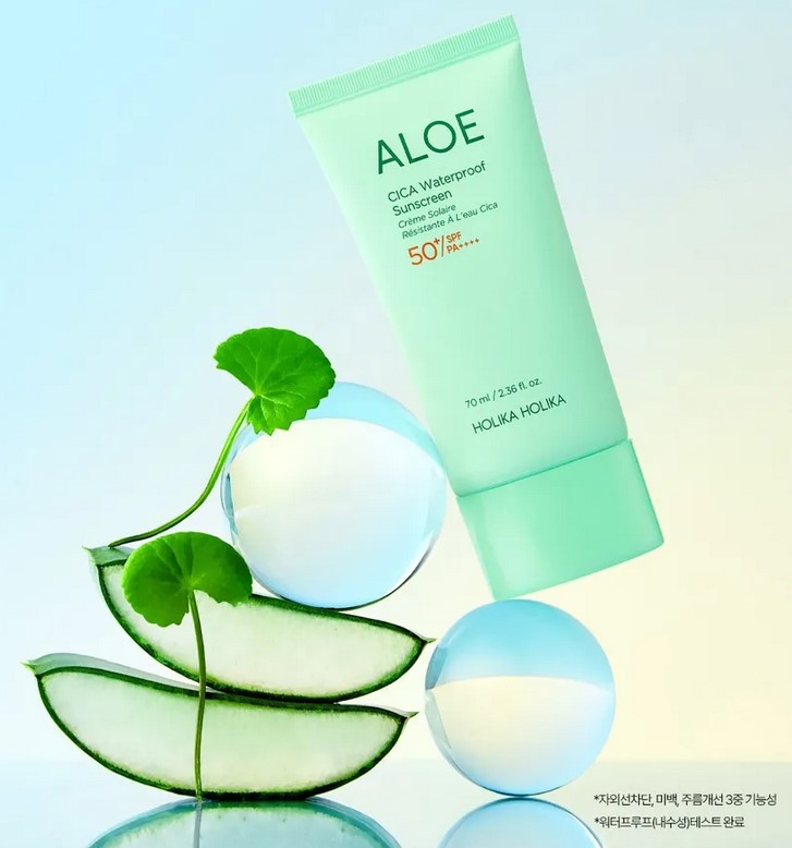 HOLIKA HOLIKA Aloe Cica Waterproof Sunscreen