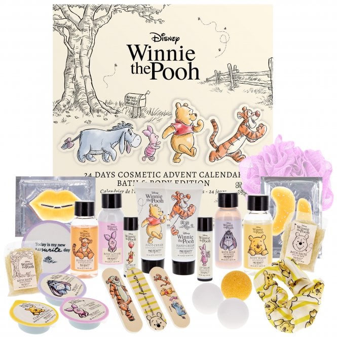 Mad Beauty Winnie The Pooh Festive 24 Days Advent Calendar