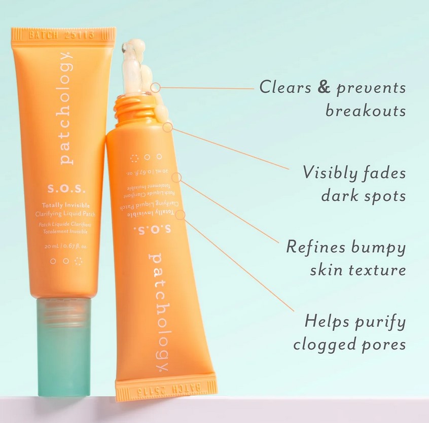 Patchology S.O.S. Totally-Invisible Clarifying Liquid Patch Patchology S.O.S. Totally-Invisible Clarifying Liquid Patch