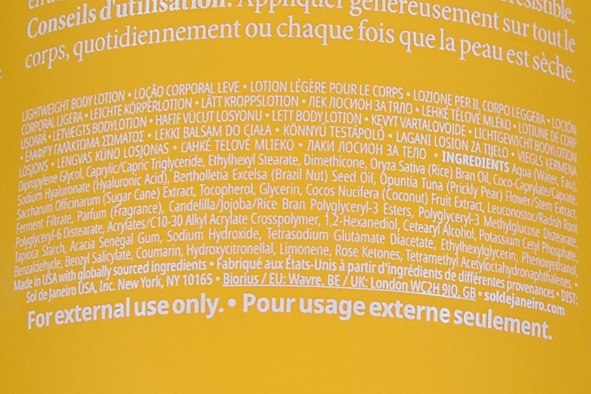 Sol De Janeiro Body Badalada Lotion Sol De Janeiro Body Badalada Lotion