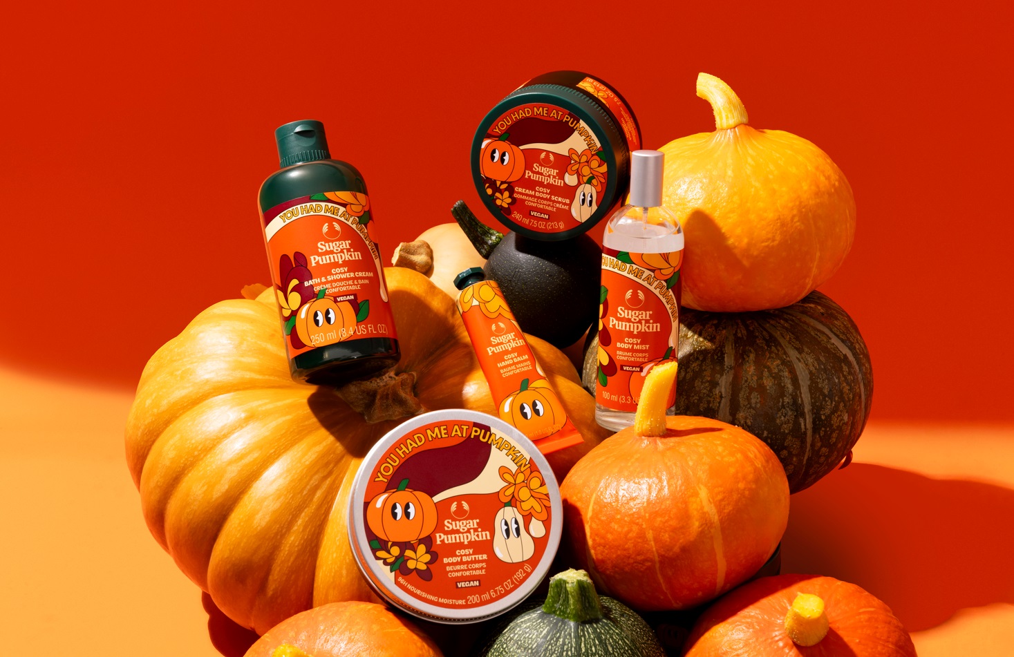 The Body Shop Sugar Pumpkin Collection