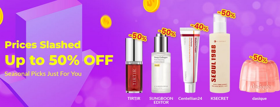 Up to 50% off selected at Yesstyle