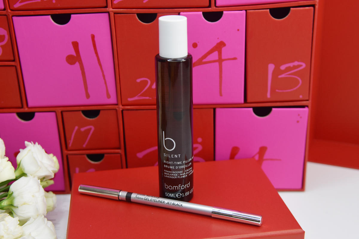 Bamford B Silent Pillow Mist and Trish McEvoy Intense Gel Eyeliner 