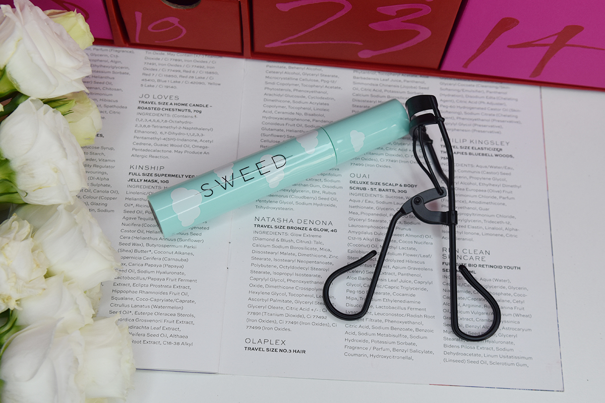 Sweed Beauty Cloud Mascara in Black and Otis Batterbee Eye Lash Curler