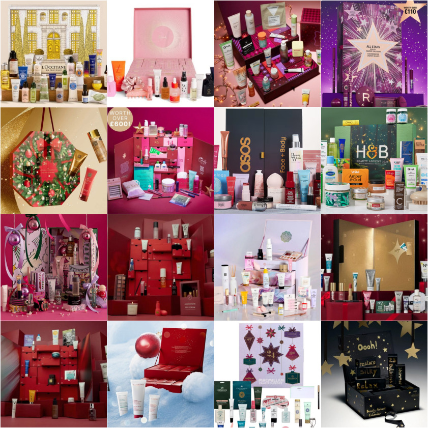 Best Beauty Advent Calendars 2025 Under £100