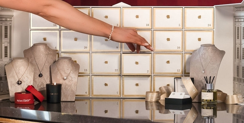 C W Sellors Chatsworth Winnats Luxury Jewellery and Gift Advent Calendar C W Sellors Chatsworth Winnats Luxury Jewellery and Gift Advent Calendar