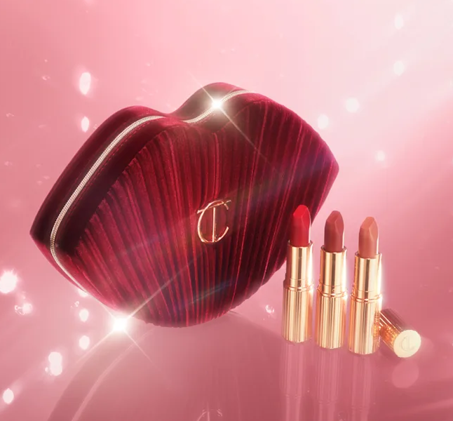 Charlotte Tilbury Makeup Bag & Lip Kit Charlotte Tilbury Makeup Bag & Lip Kit