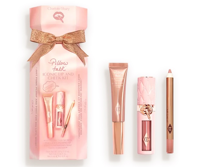 Charlotte Tilbury Pillow Talk Iconic Lip And Cheek Kit