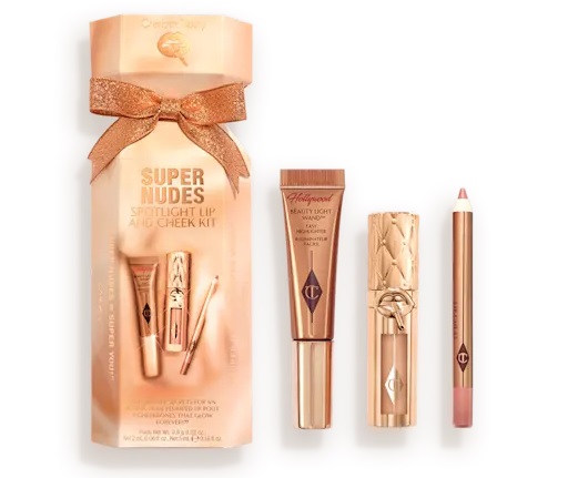 Charlotte Tilbury Super Nudes Spotlight Lip And Cheek Kit